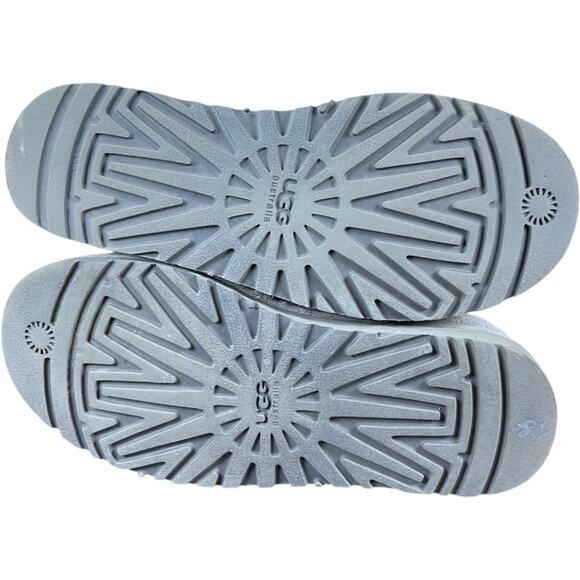 Ugg Womens Size 7 White Mongolian Sheepskin Fur Boots - Picture 5 of 14